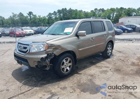 2011 Honda Pilot Touring from USA, damaged, VIN 5FNYF4H97BB101360